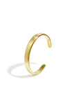 Edelstahl-Armreifen, rund, lässig, schlicht, Serie für Damenschmuck