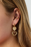 Edelstahl Ohr Manschetten Herz Täglich Täglich Einfache Serie frauen schmuck