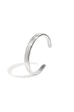 Edelstahl-Armreifen, rund, lässig, schlicht, Serie für Damenschmuck