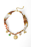 Edelstahl Anhänger Halsketten Blume Casual Täglich Einfache Serie Damenschmuck