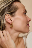 Creolen Linien Casual Daily Simple Serie Damenschmuck